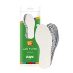 Kaps Alu Super Kids, Winter Shoe Insoles for Children, Insulation and Warmth, Cut to Size, Cut to Fit, Made in Europe, 1 Pair, Multicolor, All size, cut-to-fit