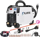 FLARING Plasma Cutter,65 Amp Plasma Cutter Machine 120V 240V 4/5" (20mm) Max Cutting 1/2" (12.7mm) Clean Cut IGBT High Frequency Inverter Touch ARC Plasma Cutter with Consumable Set Update 5th FC650D