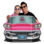 Beistle 57984 1-Pack Pink Convertible Photo Prop, 3-Feet by 25-Inch