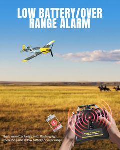 VOLANTEXRC BF-109 RC Plane – 4CH Remote Control Aircraft