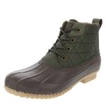 LONDON FOG Womens Winley Duck Boot green Size: 9 UK