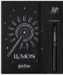 Moleskine Wizarding World Harry Potter Spells Collection Gift Box, Gift Set with Kaweco Roller Pen and Ruled Notebook with Hardcover and Elastic Closure Large Size 13 x 21 cm