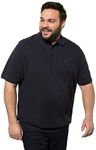 JP 1880 Men's Poloshirt Piquee Mit Bund Polo Shirt, Dunkelblau, Xx-Large