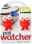 Joie Kitchen Gadgets 49033 Joie Pot Watchers Pan Steam Vents-Pack of 2, Silicone, Assorted Color