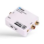 Orei DA34 Digital to Analog Audio Decoder SPDIF/Coaxial 5.1-Channel Input to RCA L/R/3.5mm Headphone Output