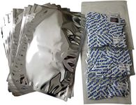 (60) 1-Gallon Genuine Mylar Bag and (60) 300cc Oxyfree Oxygen Absorbers for Long Term Food Storage