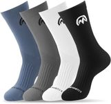 OutdoorMaster 4 Pack Cycling Socks,