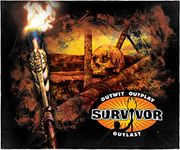 Survivor TV Series Outwit Outplay Outlast Super Soft And Cuddly Plush Fleece Throw Blanket 50" x 60" (127cm x152cm)