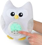Bubzi Co Baby Sound Machine, Portable Owl Soother & Baby Night Light Projector, Comforting Electronic Infant Toddler Sleep Aid & Baby Shush with White Noise