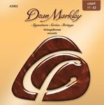 Dean Markley 2002 Light Vintage Bronze Acoustic Guitar Strings (0.11-0.52) 6-Strings