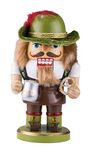 Clever Creations - Classic Wooden Nutcracker - Party/Christmas Decoration to Collect - Ideal on a Shelf/Table - 01-German