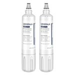 Crystala Filters 4204490 Water Filter Replacement for Sub-Zero 4204490, 4290510 Refrigerator Water Filter, 2 Pack