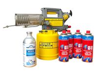 KisanKraft Thermal Fogging Sprayer KK-TF-8610 HeavyDuty Mini Fogger for Mosquito & Pest Control 2L Tank Portable Agricultural Fogger (KISANKRAFT - 1, GAS CAN - 4, CHEMICAL 500ML - 1)