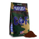 CAF Caffeinated As [Redacted] Medium Roast Extra Caffeine Ground Coffee by Black Rifle Coffee Company | 12 oz Bag of Premium Gourmet Specialty Coffee | Perfect Coffee Lovers Gift