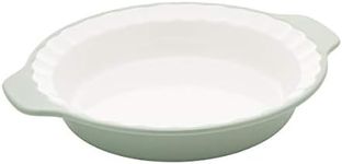 KitchenAid Vitrified Stoneware Pie Plate, 9-Inch, Pistachio