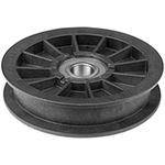 Mr Mower Parts Lawn Mower Idler Pulley for Hustler 784827 Exmark 109-4077 Fits Fastrak & Mini Fastrak