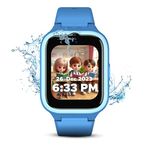 WACHME Kids Smart Safety WatchPhone WM4GA1 Gold, 4G 2-Way Voice&Video Call, Custom UI, Upgradeable, Parent's Android App(not iOS), IP68, Accurate Location Tracking GPS/WiFi/LBS, Edtech, AI(Blue)