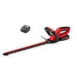 Einhell 3410709 Cordless 20" Hedge Trimmer Kit GE-CH 1846 Li Power X-Change with Battery and Charger (18V, 2220 CPM, Steel Blades, Safety Switch, Incl. 2,0 Ah Battery and Quick Charger)
