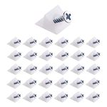 30pcs Drawer Repair Kit, Drawer Supports Drawer Bottom Sagging Repair Fix Mending Wedges, Drawer Repair Kit with Screws, Plastic Corner Brace Angle Code Bracket Fastener with Screws for Furniture