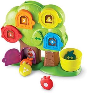 Learning Resources Hide & Seek Learning Treehouse, Letter Games, Toddler Learning Treehouse, Ages 18 mos+
