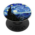 PopSockets Van Gogh "The Starry Night" World Famous Art Stylish Design PopSockets PopGrip: Swappable Grip for Phones & Tablets