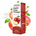 Baidyanath Asli Ayurved Apple Cider Vinegar - 500ml | Mother of Vinegar – Red Himalayan Apples | For Weight Management, Reduced Bloating, Healthy Skin & Hair - Raw, Unfiltered & Unpasteurized | 100% Pure