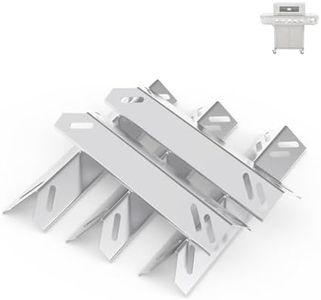 BBQration Grill Parts for Cuisinart 5 Burner GAS2556AS GAS9556AS GAS9556ASO GAS9556AF Stainless Steel Heat Plate for Cuisinart Grill Parts Replacement GAS2556AS, 5-Pack