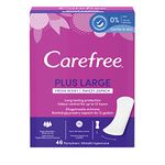 Carefree - Carefree Pantyliners Plus Large - 46 Pieces