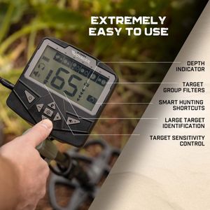 Minelab X-Terra Voyager Metal Detector – Lightweight Treasure Finder