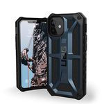 URBAN ARMOR GEAR UAG iPhone 12 Mini 5G - (5.4 inch) Rugged Lightweight Slim Shockproof Premium Monarch Protective Cover, Mallard