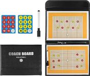 Tactical Volleyball Trainer Board, with Pen Eraser Magnets, Portable Strategy Magnetic Board, for Volleyball Training and Competitions