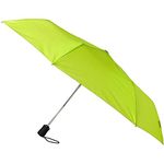 Lewis N. Clark Compact & Lightweight Travel Umbrella Opens & Closes Automatically, Green, One Size