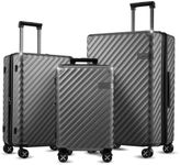 LUGGEX Luggage with Spinner Wheels 