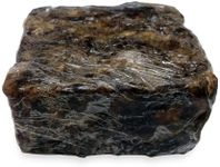 SAAQIN - Raw African Black Soap for All Skin Types, Black Soap Ideal for Acne, Wrinkles, Make-Up Removal, Hair & Body, Natural Glycerin Black African Soap, African Black Soap Bar from Ghana, 5 Lbs