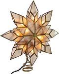 Kurt Adler 8.5-Inch Capiz Star Tree