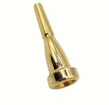 Trumpet Mouthpieces for Yamaha or Bach Conn King Trumpet (5C, Gold)