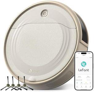 Lefant M310 Robot Vacuum Cleaner-4500Pa Suction, PreciSense Obstacle Avoidance, Brushless Motor, Quite, Slim, 160Mins, Self-Charging Robotic Vacuum, App/Wi-Fi/Alexa, Ideal for Pet Hair Hard Floor