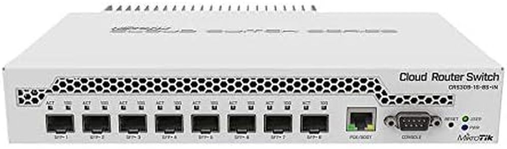 MikroTik CRS309-1G-8S+in Desktop Switch 1Gigabit Ethernet Port, 8 SFP+ 10Gbps Ports