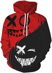 Chaos World Men's Novelty Hoodie Lo