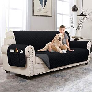 MOYMO Reversible Couch Covers for Dogs,Durable Sofa Cover,Sofa Covers for Dogs,Sofa Slipcover,Couch Covers for 3 Cushion Couch,Sofa Covers for Living Room,Couch Protecto