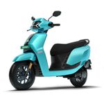 Ampere Powered by Greaves Electric Mobility Nexus ST High Speed Electric Scooter Zanskar Aqua with Portable Charger Booking for Ex-Showroom