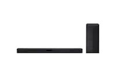 LG Electronics Soundbar SN4 2.1 ch 300W High Res Audio Sound Bar with Bluetooth, HDMI and Optical Connectivity, Black