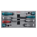 VESSEL MEGADORA Impacta Assorted Magnetic Screwdriver Set | 8-Piece
