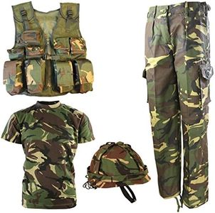 Kombat UK Kids DPM No1 Army Combo Set - Camo, 9-10 Years