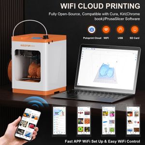 WEEFUN TINA2S 3D Printer – Compact WiFi Desktop Printer