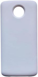 Moto mods for Motorola Moto Z4 Play Z3 Z2 Force Z Droid Phone,Power Pack, Style Back Shell case Cover. (White)