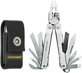 Leatherman Super Tool 300 - DIY multi-tool made in the USA with all locking blades and tools in stainless steel with a black nylon holster