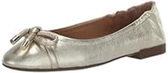 Vince Camuto Women's Maysa Ballet Flat, Light Gold, 5 UK