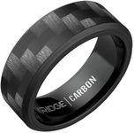 Carbon Fiber 3K Beveled Ring Comfor