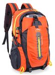 Besrina 40L Lightweight Hiking Backpack, Multi-functional Water-resistant Casual Camping Trekking Rucksack for Cycling Travel Climbing Mountaineer Outdoor Sport